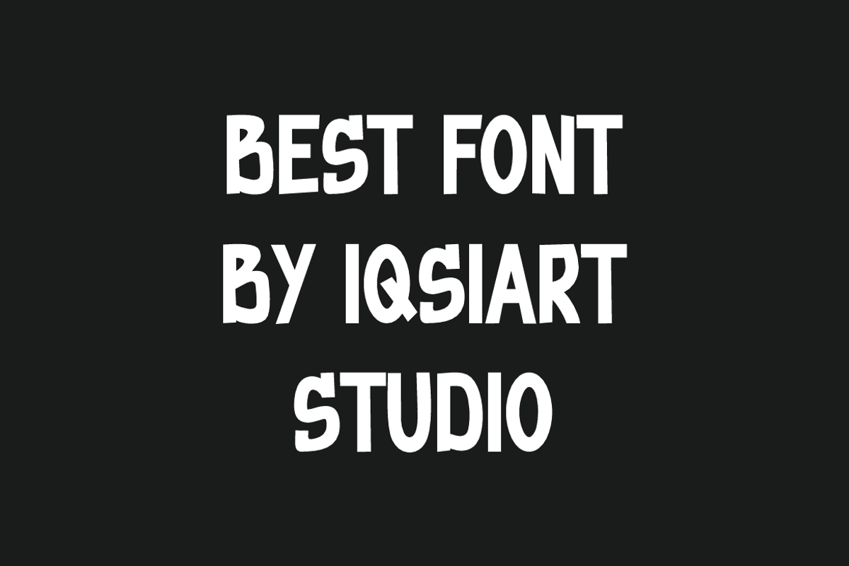 Wrenche - Kids Font, a Sans Serif Font by Iqsiart Studio (Photo 5 of 7)