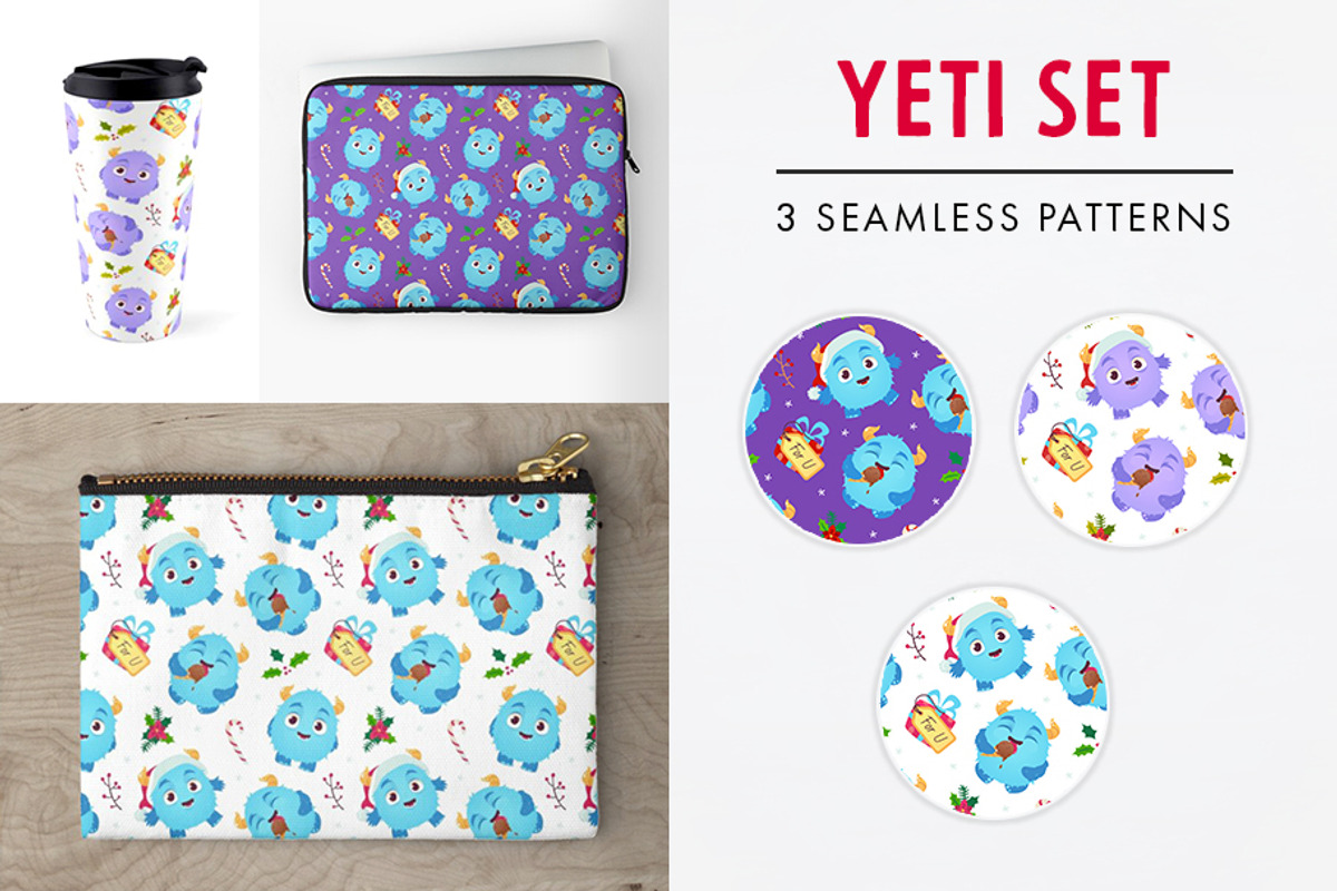 BIG SALE! Christmas patterns bundle, a Pattern Graphic by SunnyWS (Photo 6 of 10)