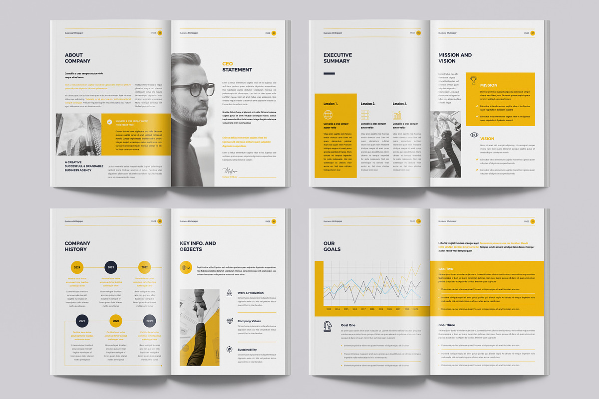 White Paper Bundle, a Brochure Template by Orcshape Studio (Photo 26 of 29)