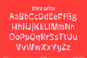 Third Prize Font, a Handwritten Font by Dirty Bandits Type (Thumbnail 6 of 11)