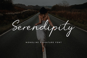 Serendipity Handwritten Font, a Handwritten Font by UICreative