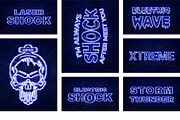 Electric Photoshop Text Effects, a Layer Style Add-On by Photoshop Action (Thumbnail 21 of 26)