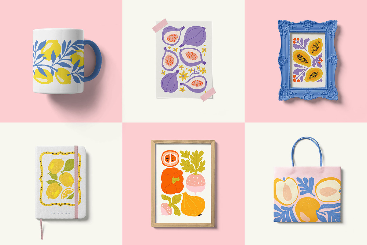 Healthy Food | Wall Art Collection, an Object Graphic by Leleka.Store (Photo 10 of 20)