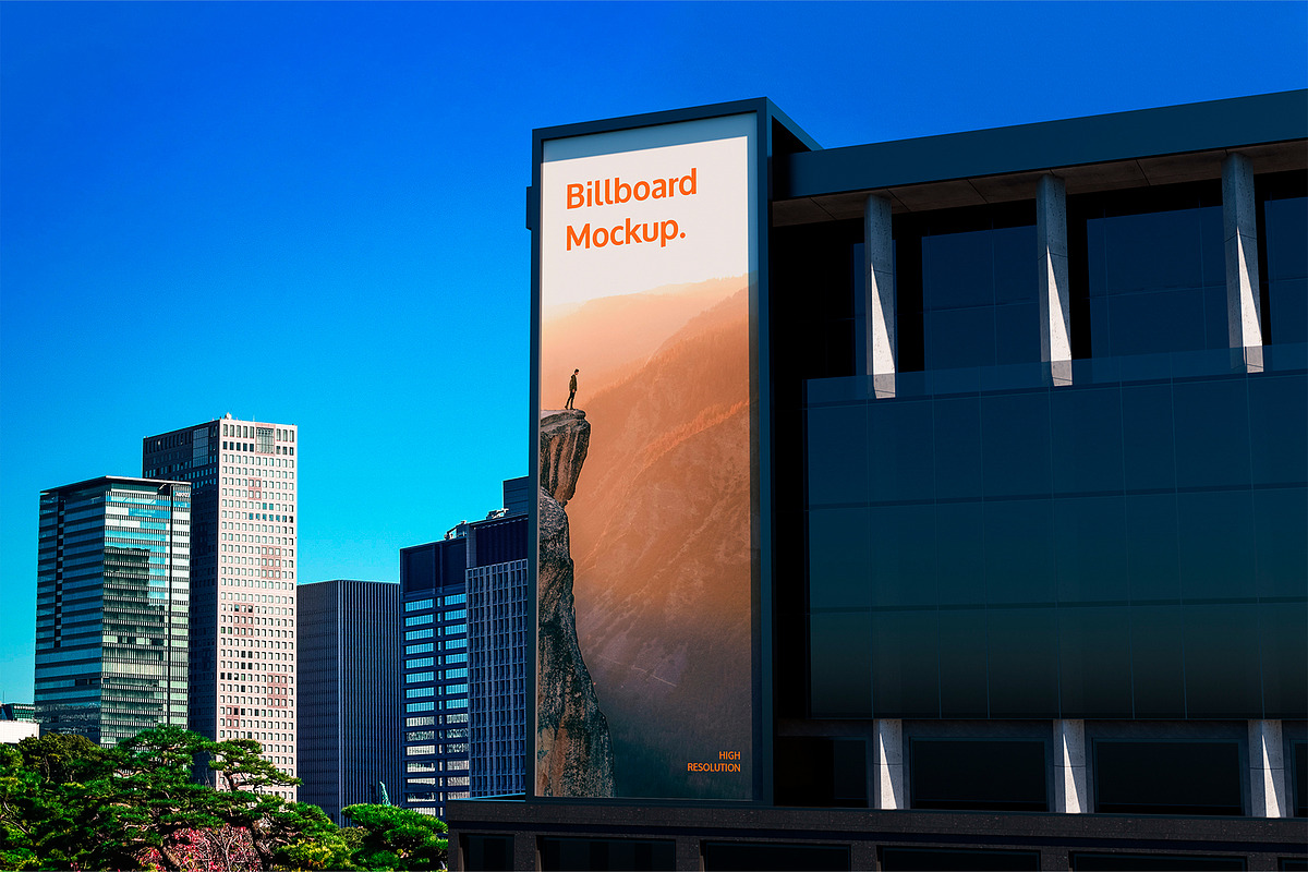 Billboard Mockup Billboard, an Advertising Mockup by Farabion Studio (Photo 4 of 4)