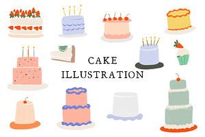 Cake Illustration