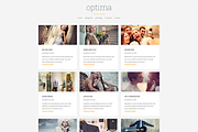 Optima - Clean & Clear Blog Theme, a WordPress Template by Brickthemes (Thumbnail 2 of 3)