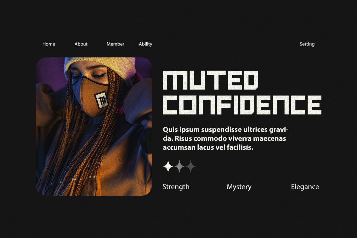 Atmara Futuristic Font, a Sans Serif Font by Vadovastd (Photo 3 of 8)