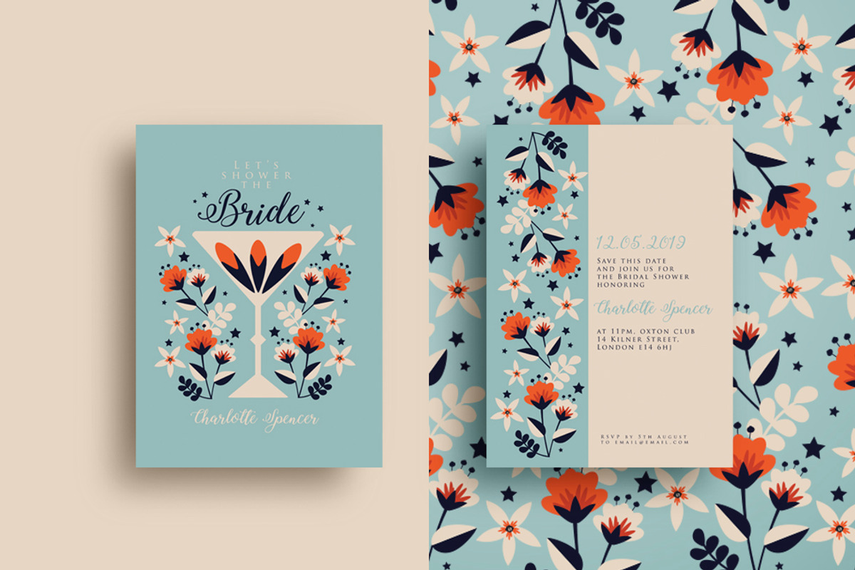 Night Out Bridal Shower Invitation, an Invitation Template by Werlang Paper (Photo 1 of 2)