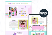 Colorful Wix Website Template, a Wix Template by AdvertFox (Thumbnail 2 of 9)