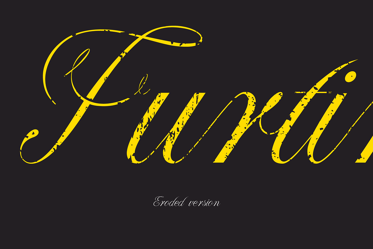 Paulette, script typeface preview 3