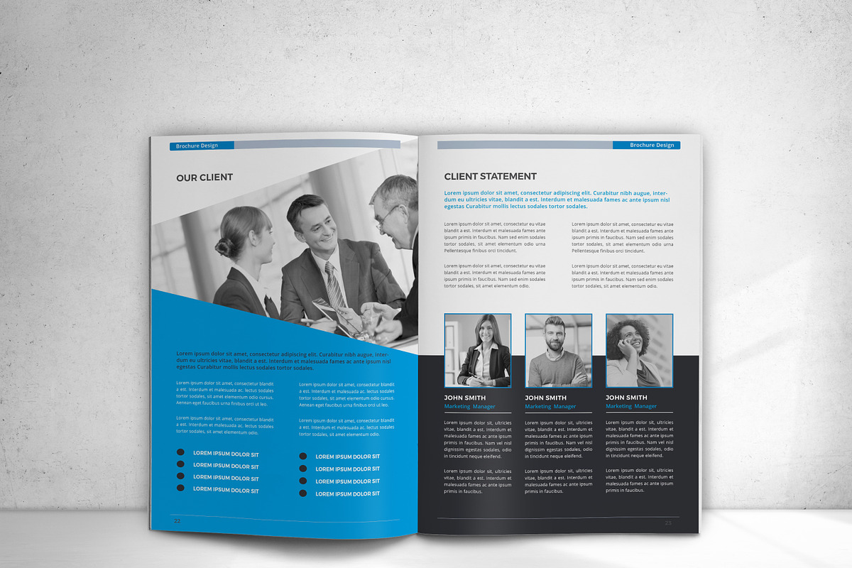 Annual Report, a Brochure Template by design_pick (Photo 16 of 17)