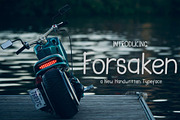 Forsaken, a Font by vanroem (Thumbnail 1 of 6)