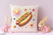4th of July Fast Food Sublimation, an Illustration by RobertsArt (Thumbnail 7 of 7)