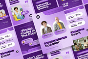 Education Conference Instagram Post, a Social Media Template by Pink Bunny Studio (Thumbnail 3 of 3)