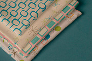 Atomic Age 1950's Retro Pattern Set, a Pattern Graphic by Kokoshka (Thumbnail 5 of 7)