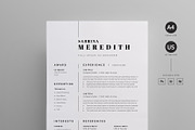 Resume/CV, a Resume Template by Reuix Studio (Thumbnail 2 of 5)
