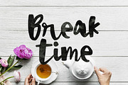 Inky Bag Brush Font, a Script Font by YandiDesigns (Thumbnail 3 of 4)