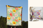 Sundress Season Painterly Florals, a Pattern Graphic by Ninterints (Thumbnail 7 of 10)