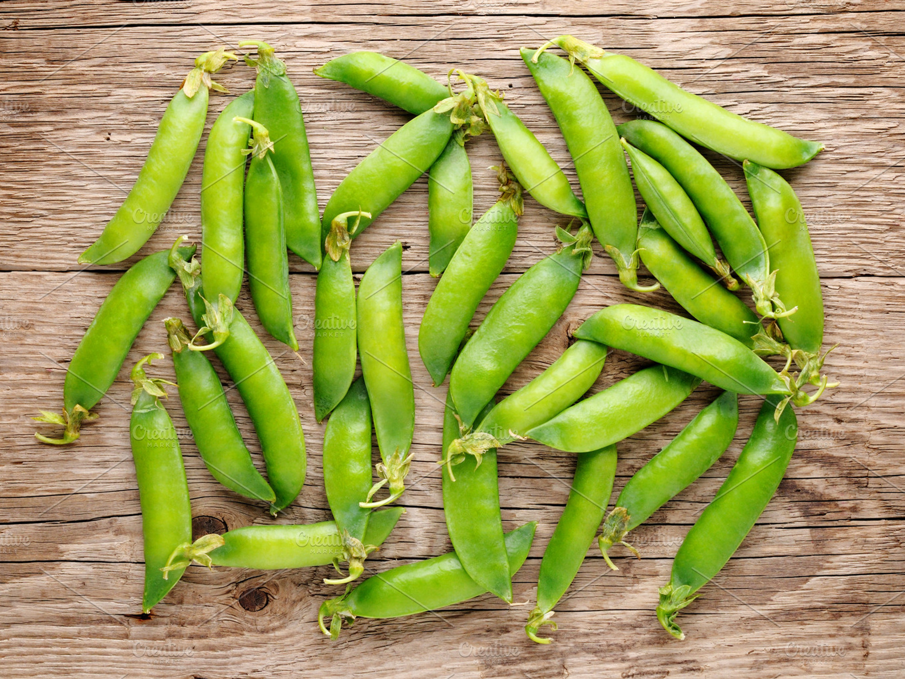 Peas containing peas, food, and fresh