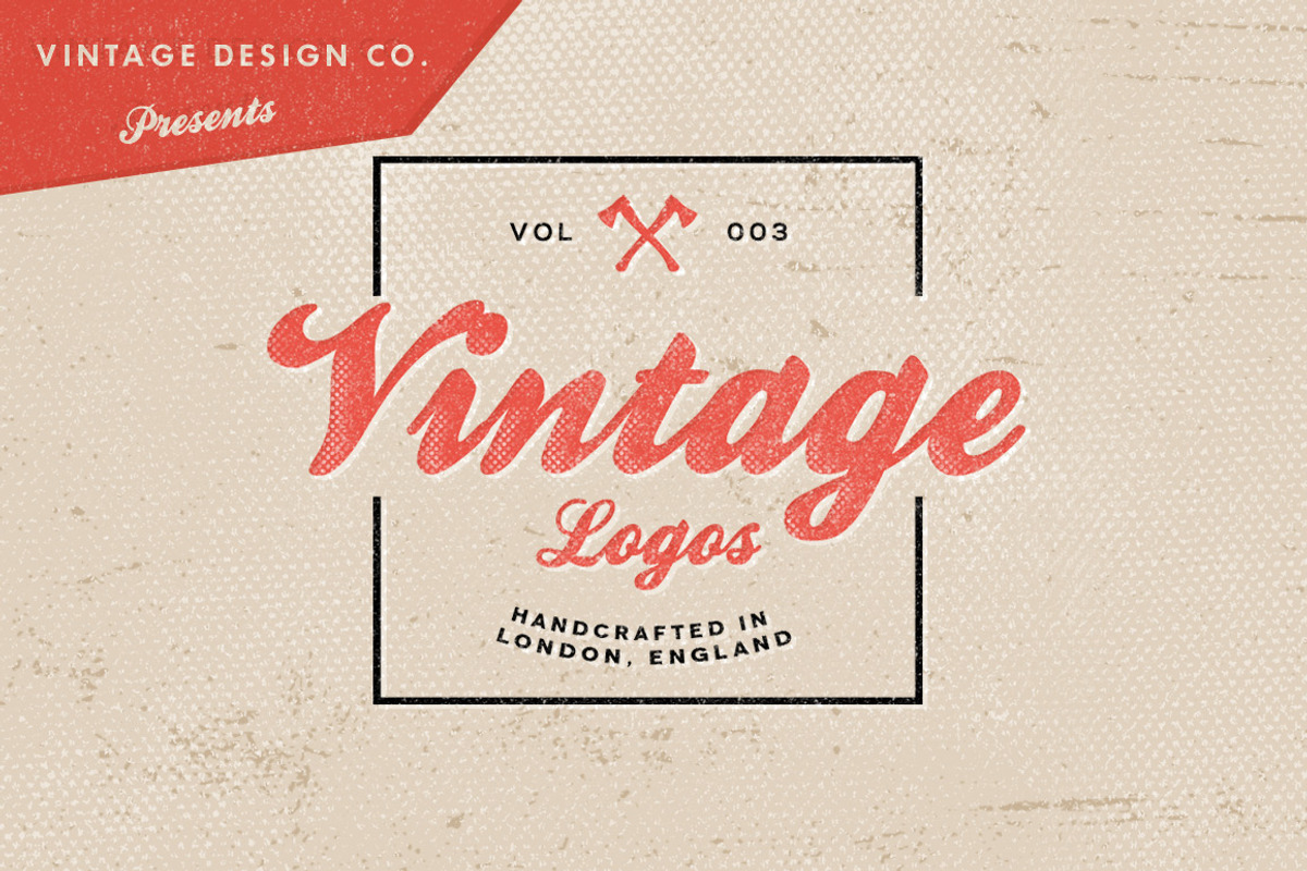 Vintage Logos - Volume 3, a Branding & Logo Template by Ian Barnard (Photo 1 of 3)