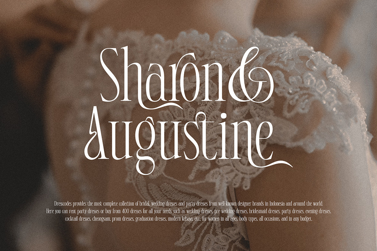 Alison Maskell Modern Serif, a Serif Font by Cruzine (Photo 2 of 8)