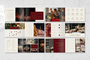 Christmas Holiday Brochure Template