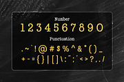 Dustcode - Classic Typewriter Font, a Serif Font by Typia Nesia (Thumbnail 3 of 12)
