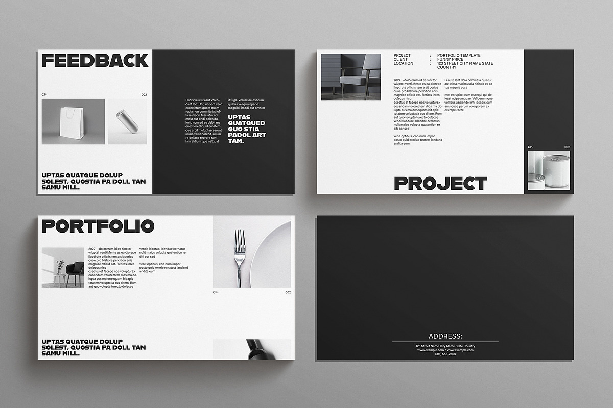 Design Portfolio Presentation, a Presentation Template by E-Type (Photo 4 of 4)