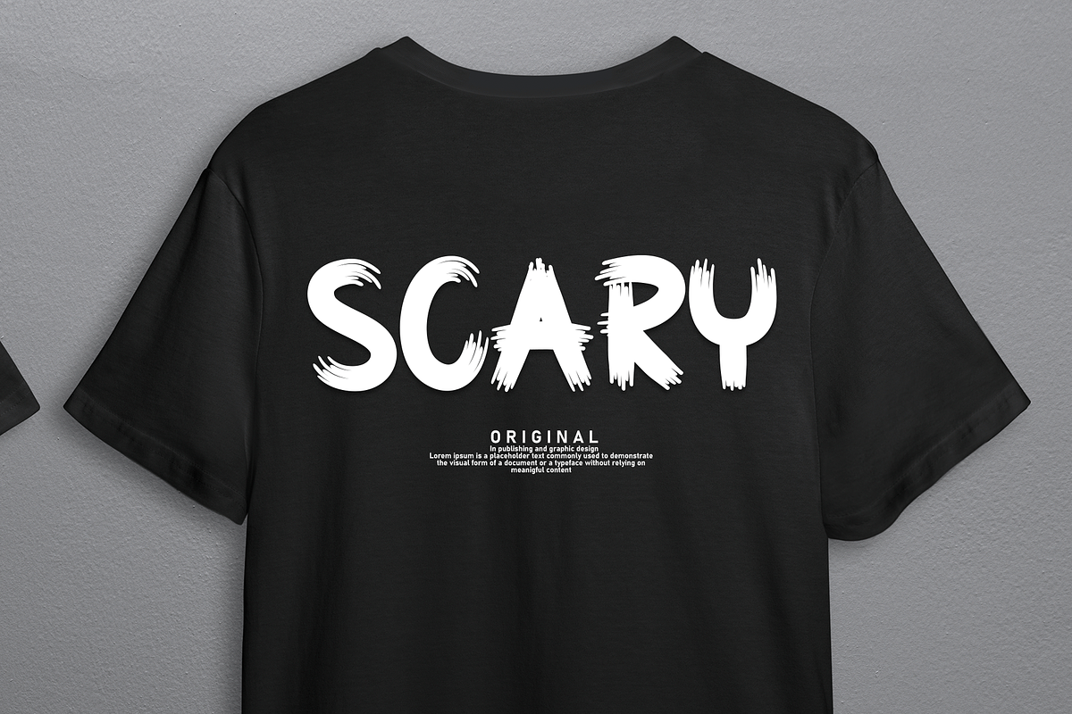 Spooky Things | Script Font, a Script Font by Scratchones (Photo 7 of 8)