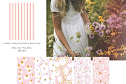 Soft Blossom Floral Patterns, a Pattern Graphic by PaperJamLab (Thumbnail 7 of 13)