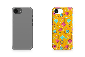 iPhone 16e 3d Phone Case Mockup, a Product Mockup by Designbuys