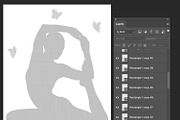 Yoga Girl Photo Collage Template, a Templates & Theme by AIW SOLUTIONS (Thumbnail 3 of 4)