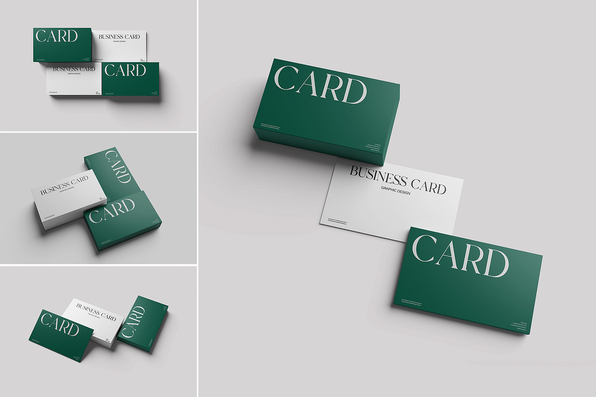 Business Card Mockup, an Advertising Mockup by Design Source_ (Photo 1 of 5)