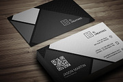Dark Creative Business Card, a Business Card Template by bouncy (Thumbnail 2 of 4)