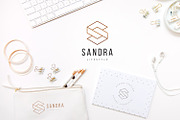 300 Geometric Premade Logo Bundle, a Branding & Logo Template by XpertgraphicD (Thumbnail 2 of 63)
