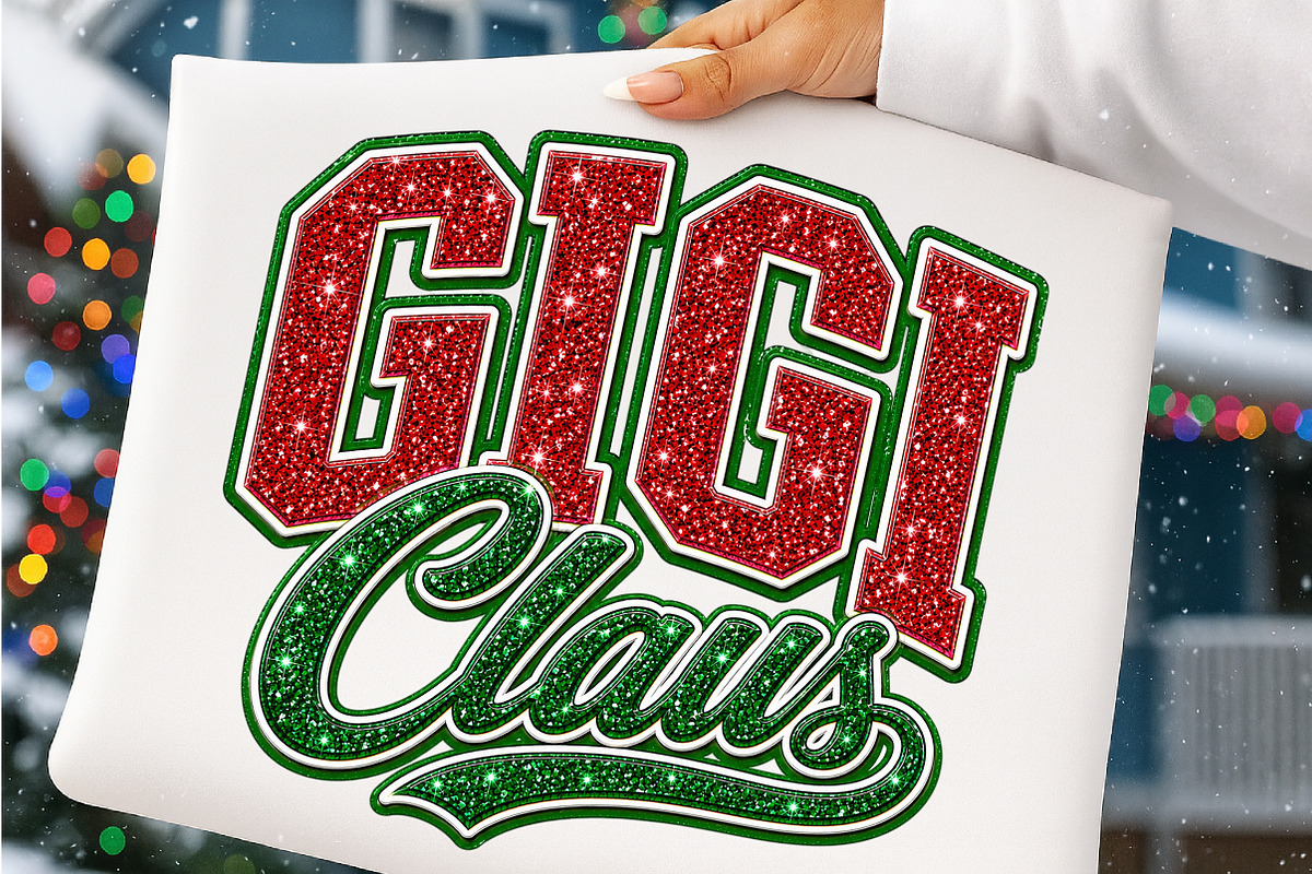 Merry Christmas Glitter Png Bundle, a Transportation Illustration by SinaCreation (Photo 2 of 7)