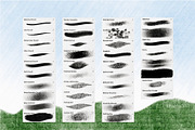 Whimsical Texture for Procreate, a Brush Add-On by Sofydoll Designs (Thumbnail 6 of 7)