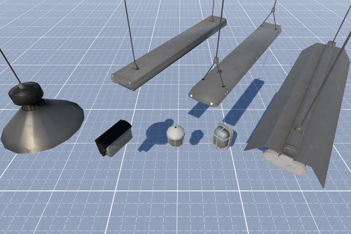 Lamps Set #1, an Object 3D Model by 3DCaster (Photo 4 of 10)