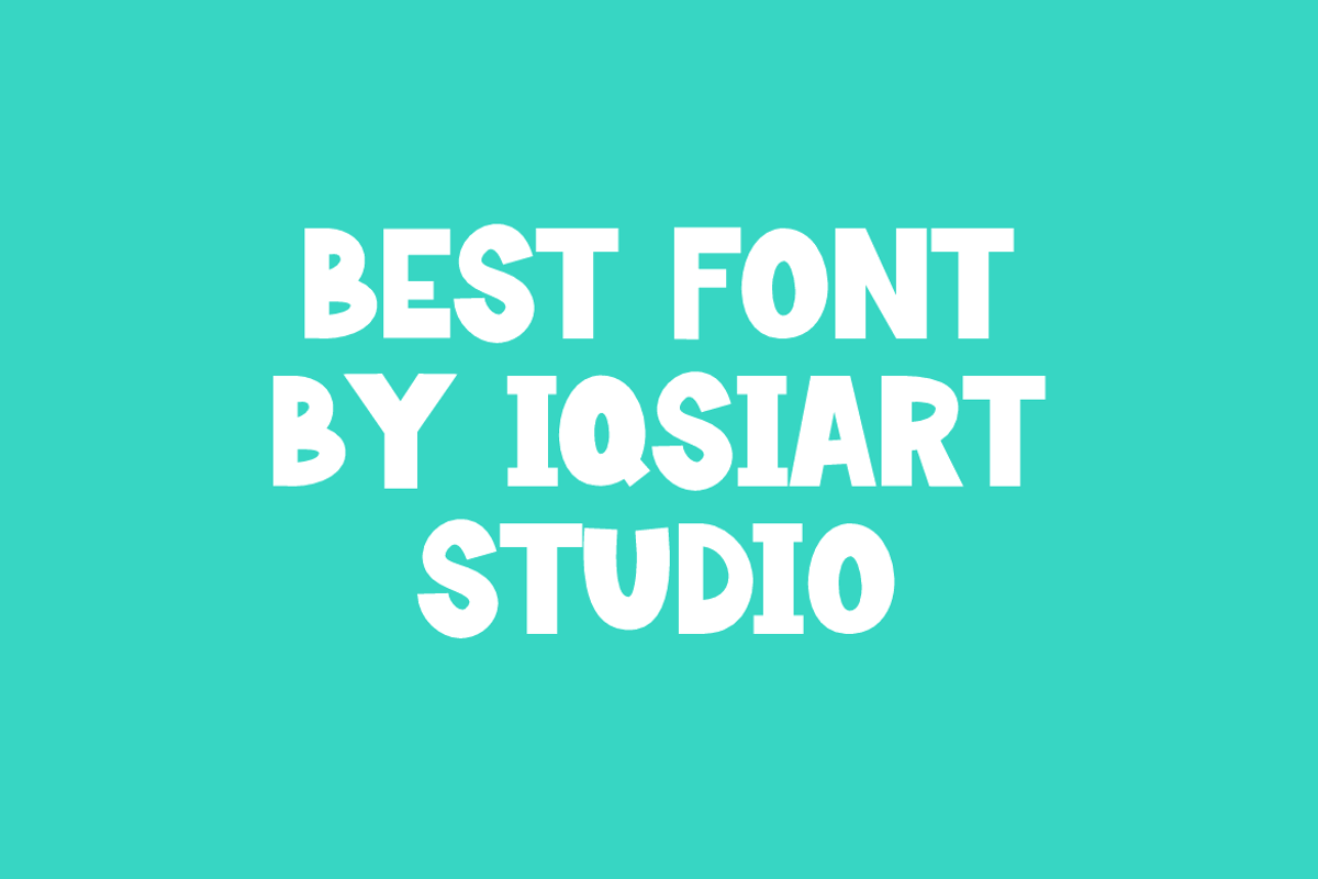 Kansora - Comic Font, a Sans Serif Font by Iqsiart Studio (Photo 6 of 6)