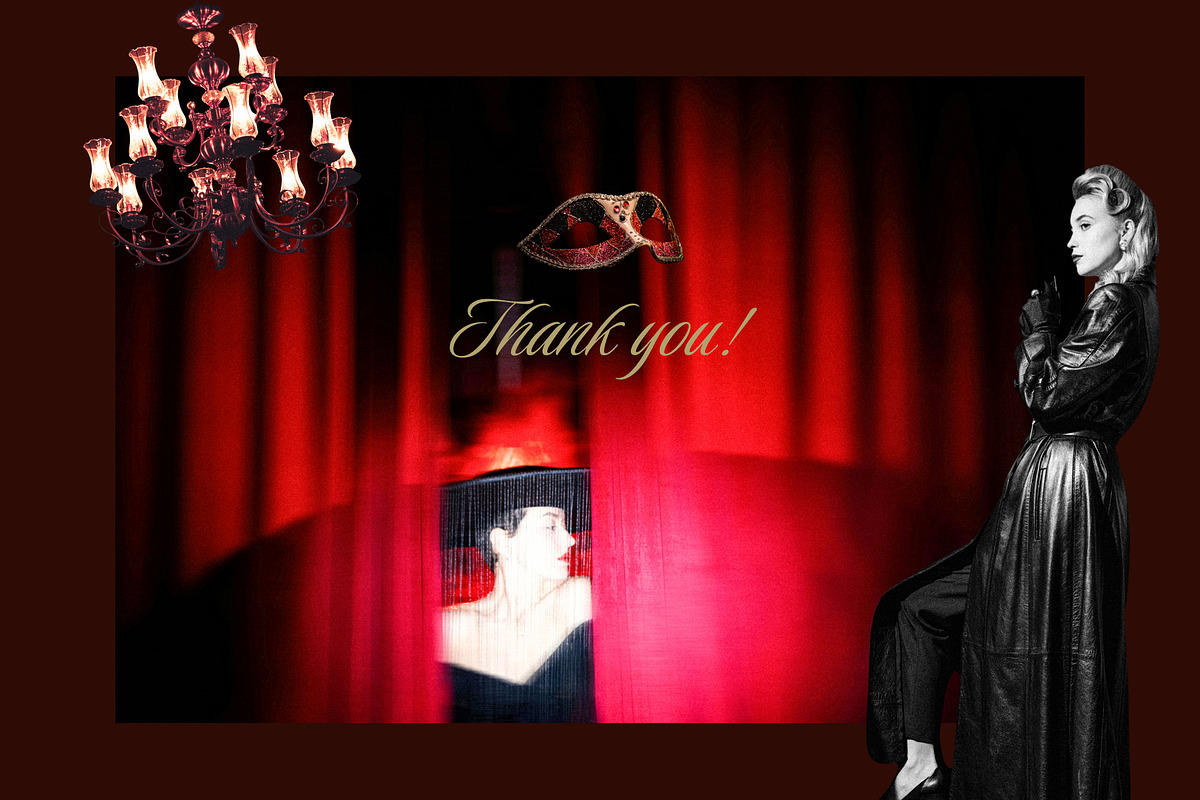 Curtain Call — Opera Collage Kit, an Object Graphic by Anzhelika (Photo 10 of 10)