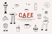 The Cafe Collection Illustrations, a Food Illustration by dicreate (Thumbnail 4 of 13)