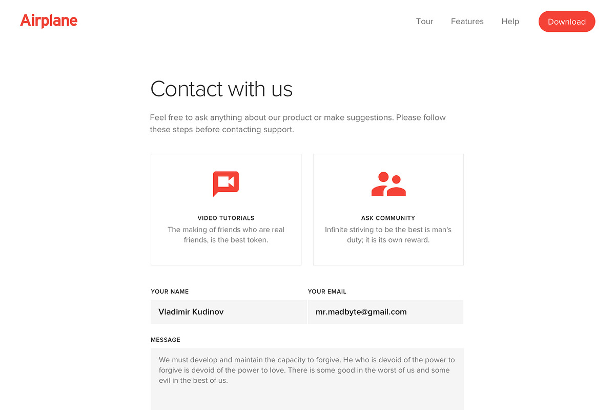 Website Template for Startups, a HTML Template by Nice, Very Nice (Photo 7 of 7)