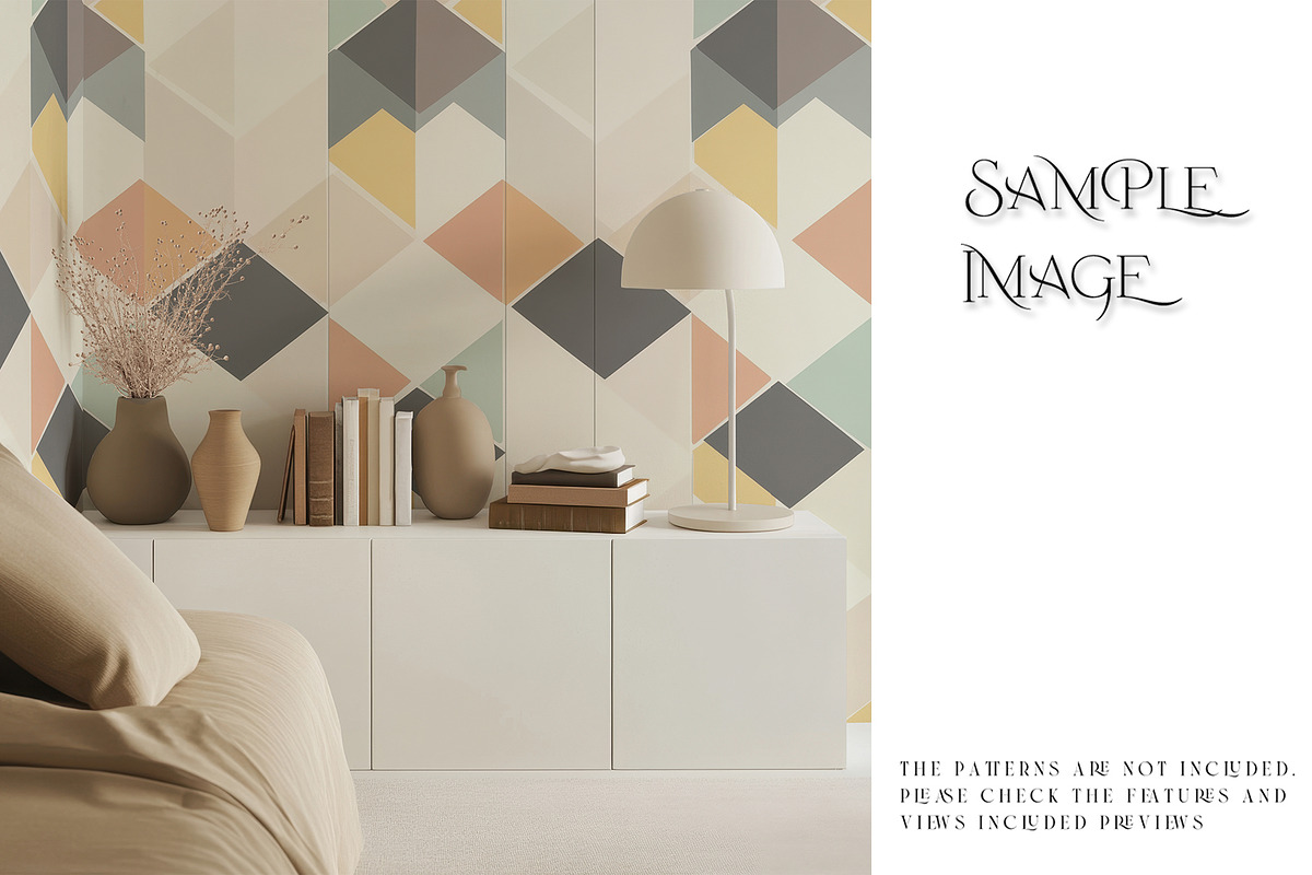 Wallpaper Mockups PSD and PNG, a Product Mockup by mock-ups (Photo 7 of 12)