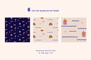 Summer Vector Seamless Patterns, a Pattern Graphic by All This Concept (Thumbnail 2 of 12)
