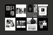 Canva minimal black and white posts, a Templates & Theme by Uyava Space (Thumbnail 12 of 14)