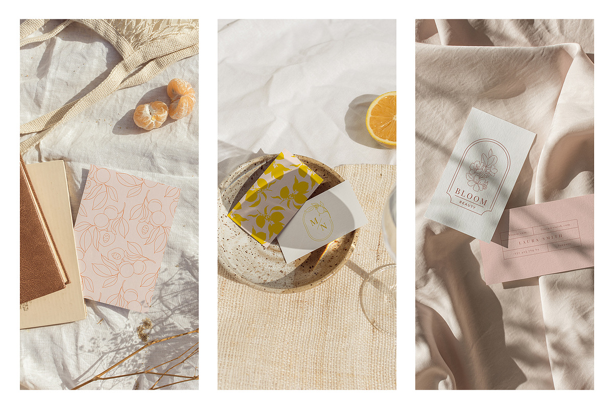 Modern Fruit Logos, Pattern, Clipart, a Branding & Logo Template by Inna Moreva (Photo 8 of 12)