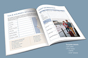 Travel Agency Itinerary Template, a Brochure Template by R-studio (Thumbnail 2 of 9)