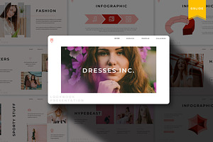 Dresses Google Slides Template