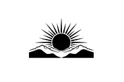 Minimal Sunrise Sunset Nature, a Graphic by BIPLOB EXPERT (Thumbnail 11 of 13)