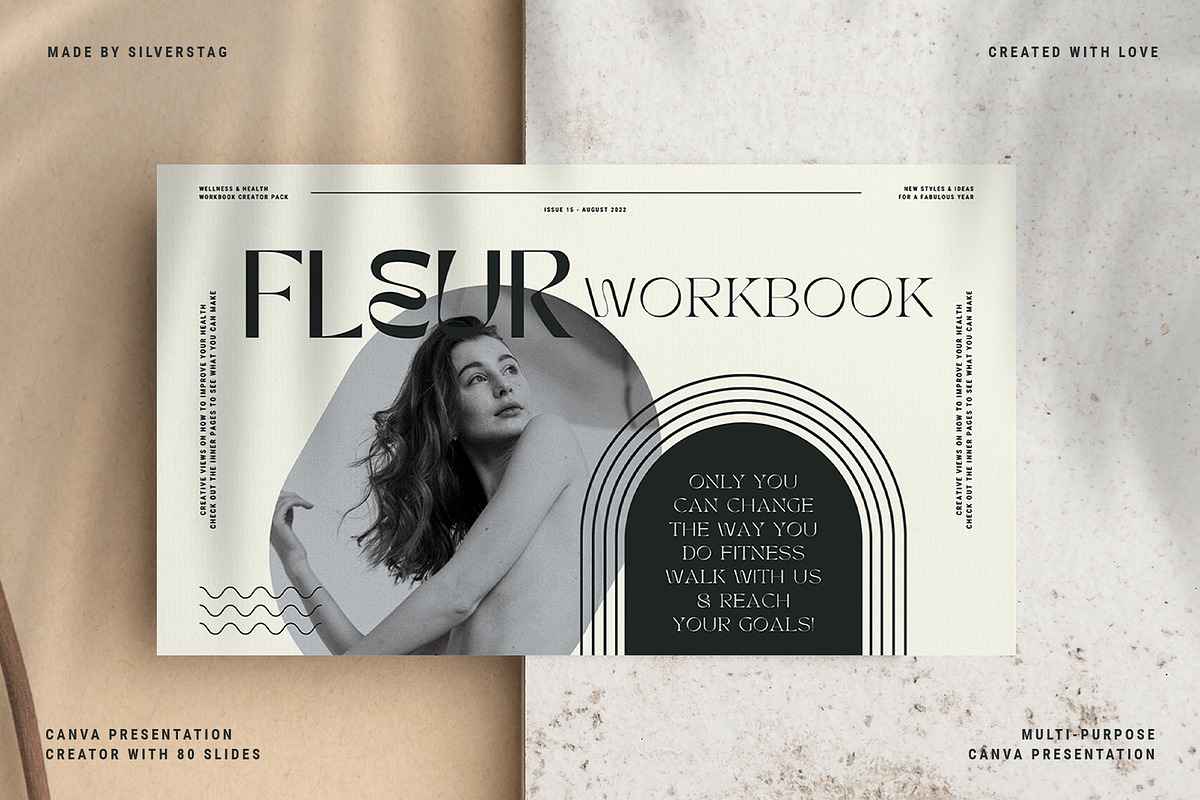 Fleur - Canva Presentation Creator, a Presentation Template by SilverStag Type Foundry (Photo 11 of 25)